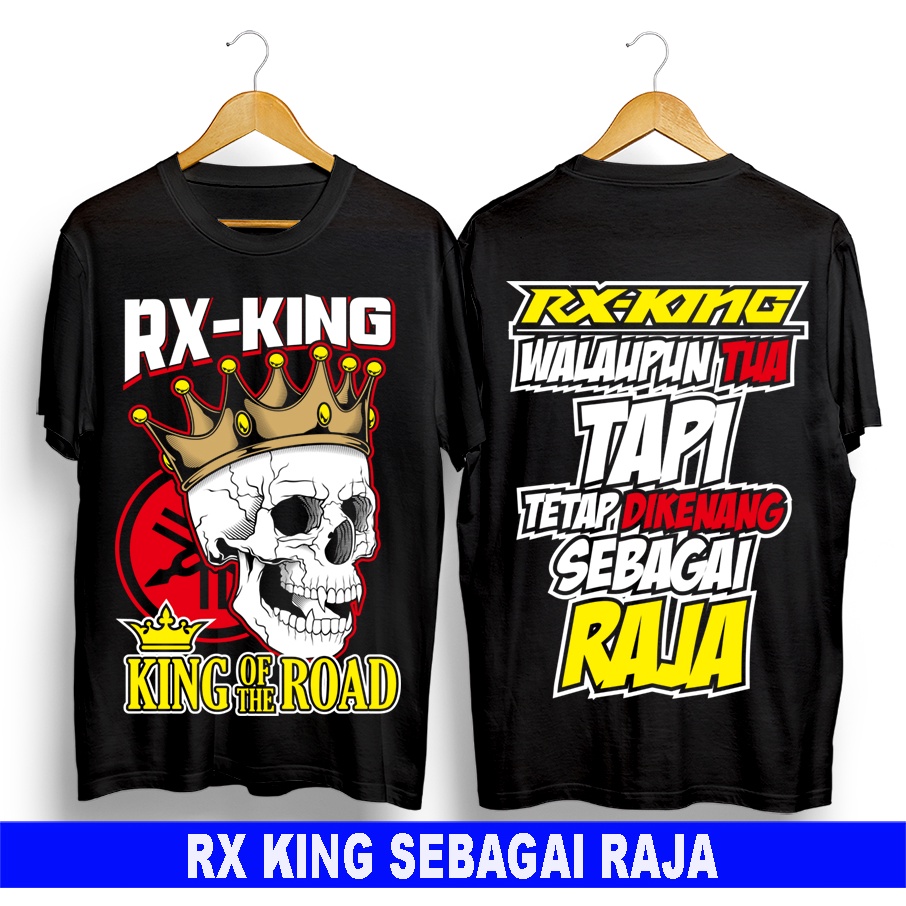 BAJU KAOS DISTRO BAJU KAOS PRIA BAJU KAOS RK KING RAJA JALANAN