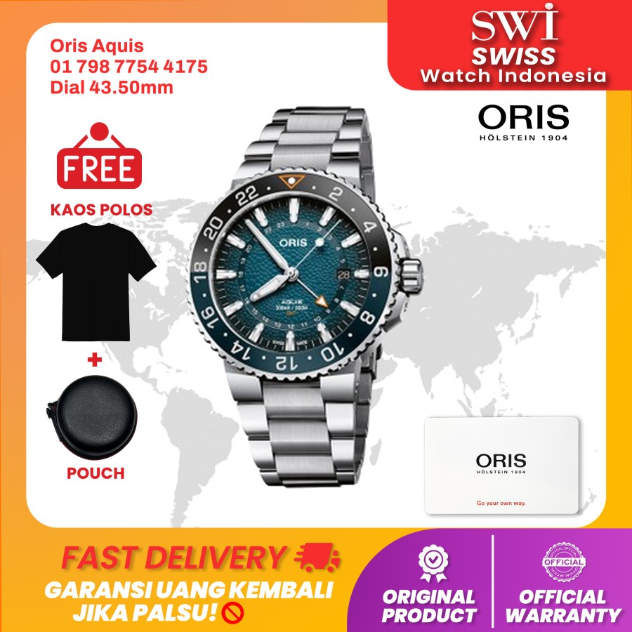 Jam Tangan Pria Oris Aquis 01 798 7754 4175