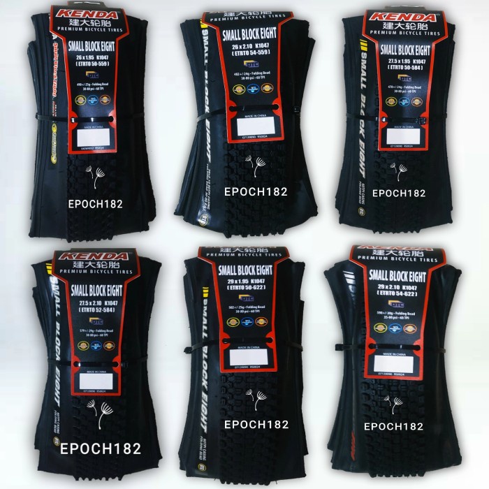 {{{{}}] Ban Sepeda MTB Kenda Small Block Eight 26 x 1.95 & 27.5 x 1.95 Kevlar