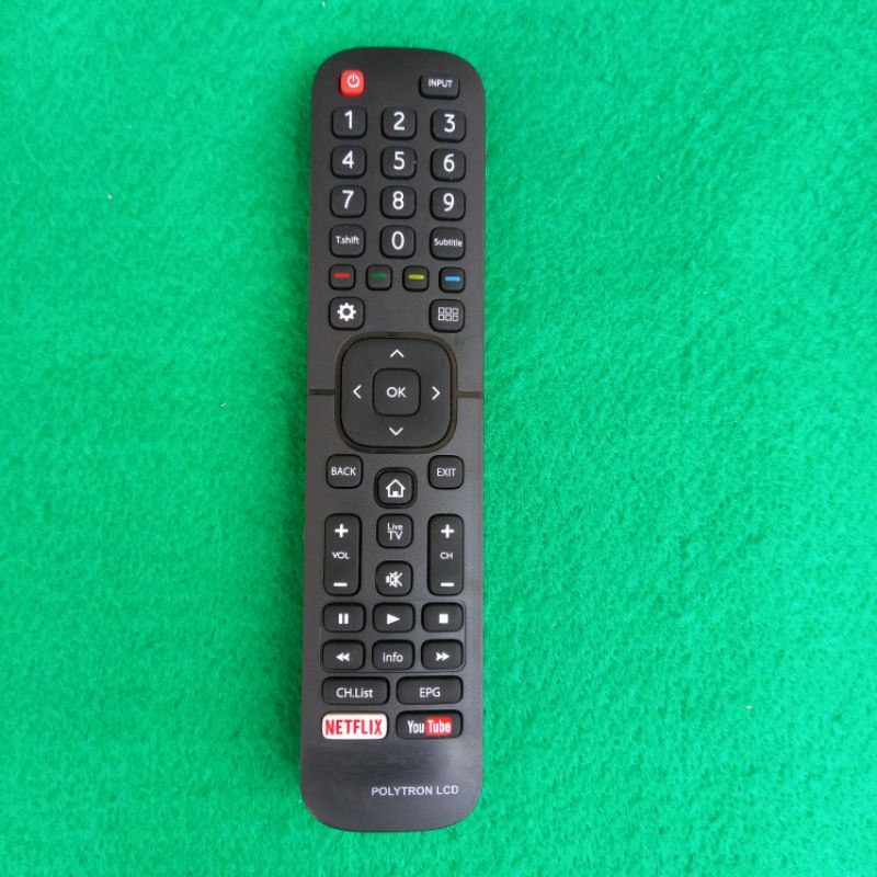 Remote TV LCD LED POLYTRON Smart TV .
