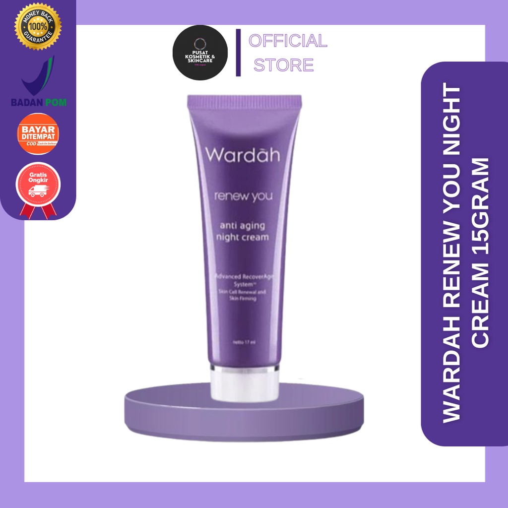 WARDAH RENEW YOU NIGHT CREAM 15GRAM