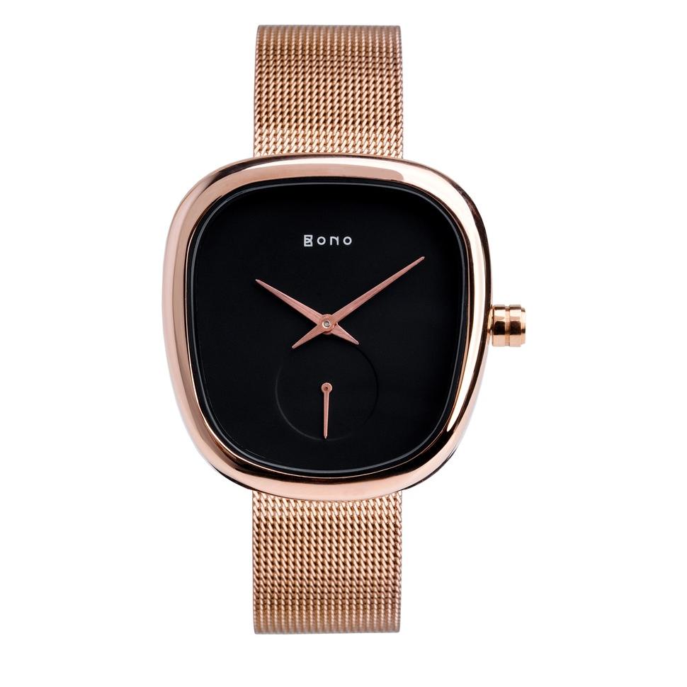 NEW STOCK Bono Watch Siena Milanese Dark Rose Gold