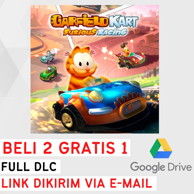 GARFIELD KART FURIOUS RACING - GAME PC RACING - GAME LAPTOP - LINK DOWNLOAD