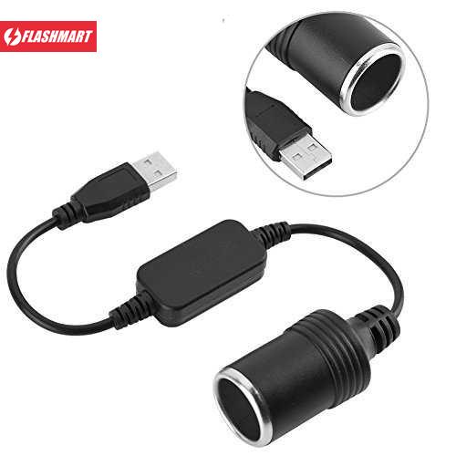 Flashmart XZT Plug Mobil USB Cigarette Plug Power Socket 5 V to 12 V - XZT0017