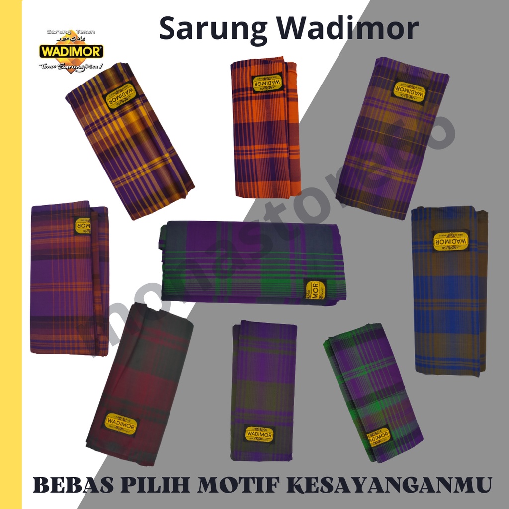 Sarung Wadimor Motif Jadul BHS KDT