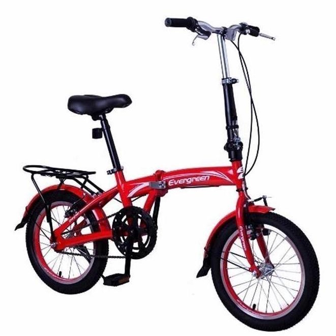 Sepeda Lipat 16 Anak & dewasa Evergreen