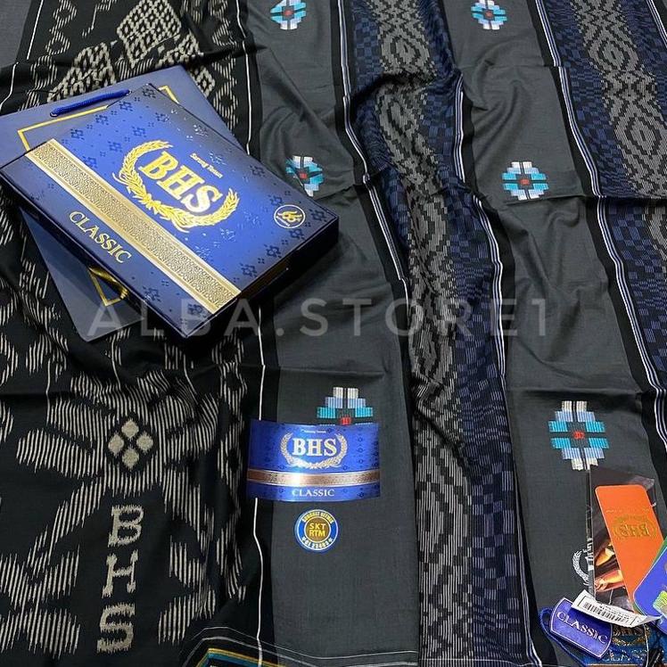 GRATIS ONGKIR I30 (MOTIF BARU) Sarung BHS Classic Kawung Dobby Gold/SKT DAM/KDP | BHS Infinity|BHS C