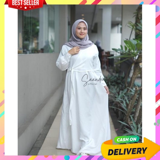 Gamis Lebaran Dewasa Terbaru Remaja Cewek Mewah Maxi Dres Import Panjang Games2022 Pengajian Muslima