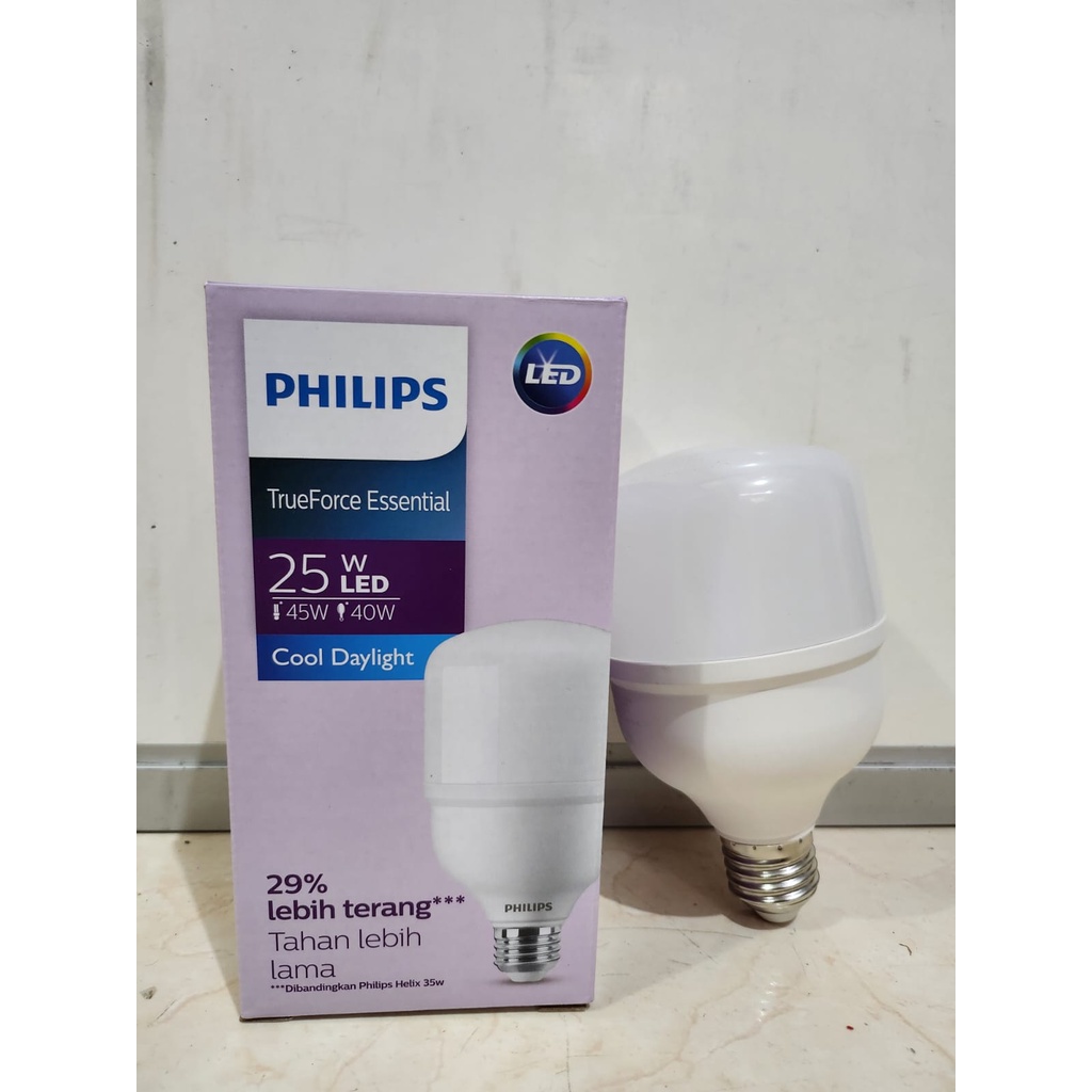 Jual Lampu Led Philips 25w 25 watt Essential Trueforce | Shopee Indonesia