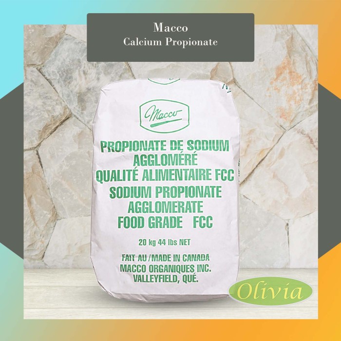 

Calcium Propionate Macco Ex. Canada Anti Bau Food Grade 1 Kg