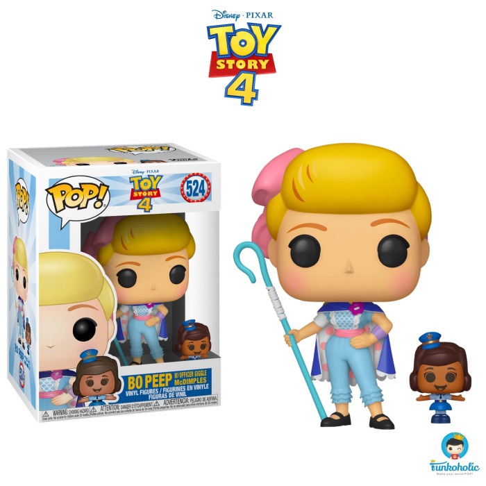 FUNKO POP DISNEY TOY STORY 4 - BO PEEP W/ OFFICER GIGGLE MCDIMPLES