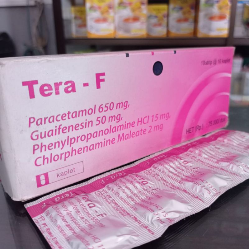 TERA-FORTE FLU BATUK 1 STRIP @10 KAPLET