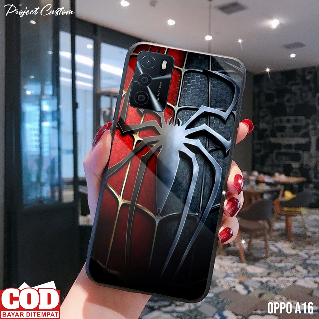 Case OPPO A16 - Casing Hp OPPO A16 Terbaru [ SPDRMN-01 ] Silikon OPPO A16 - Kesing Hp - Softcase Hp 