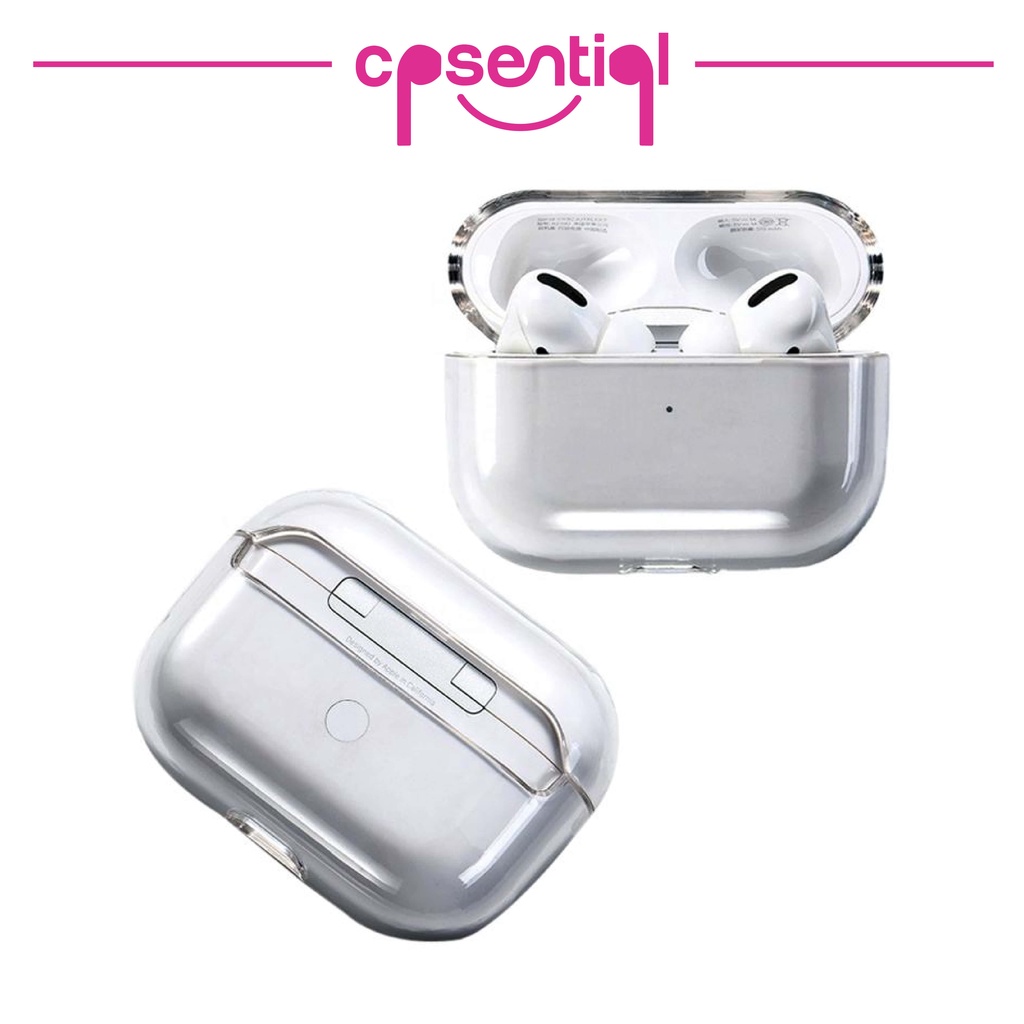 [PROMO] COD Case Airpods Gen 1/2 Gen 3 Pro Inpods 12 i12 Clear Karet TPU Free Hook | Protective Transparan Silicone Casing Premium Murah | Soft Transparent Case dengan Gantungan Gratis