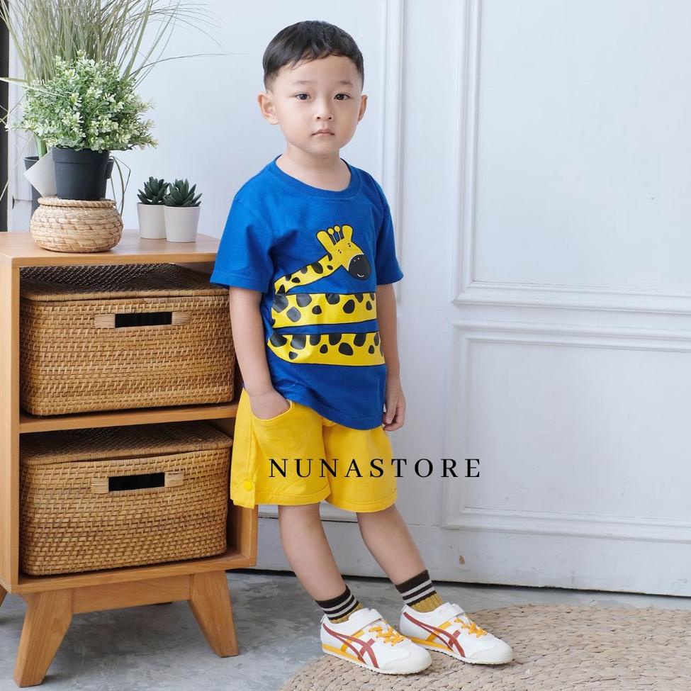 PALING LARIS Nuna Store Baju anak laki laki /Setelan Anak Motif Lucu / Baju Bayi Laki-Laki / Baju An