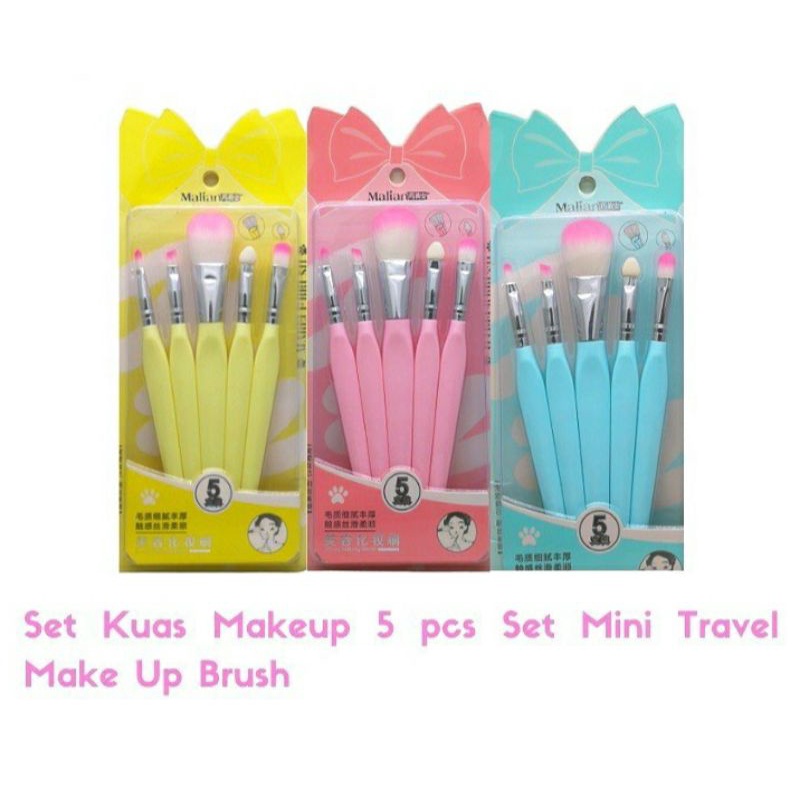 KUAS MAKE UP 5 IN 1 SET