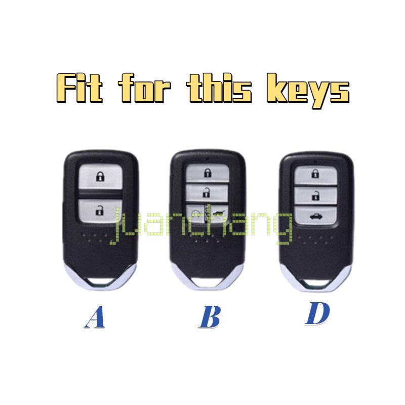 Case Pelindung Kunci Mobil 2 3 4 Tombol Untuk All New BRIO / BRV honda jazz brio mobilio crv hrv brv freed Accord 9 Crider City Vezel Spirior Odyssey Civic Jazz HRV CRV