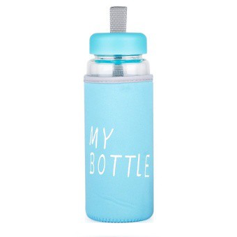 FYGALERY My Bottle Botol Minum Bening Transparan Tempat Penyimpanan Air Anak Unik Water Bottle Drink Murah