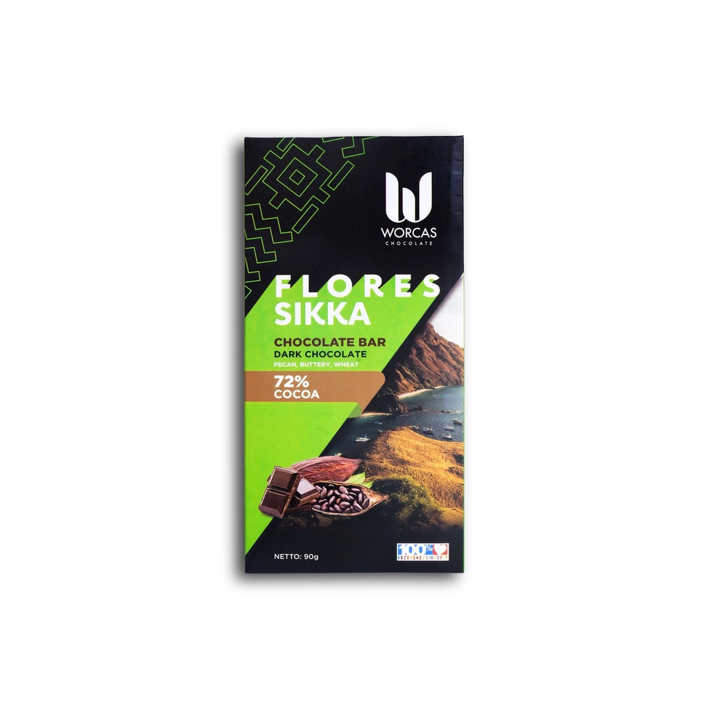 

QH Worcas Chocolate Bar Dark Chocolate Flores Sikka