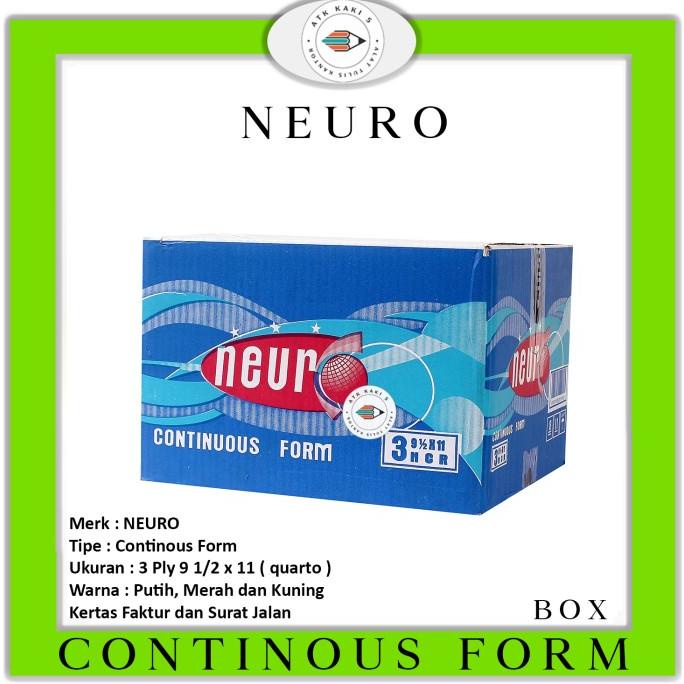 

Gosend! Continous Form 91/2 X 11 3 Ply ( K3 Neuro )Ncr/Kertas Komputer