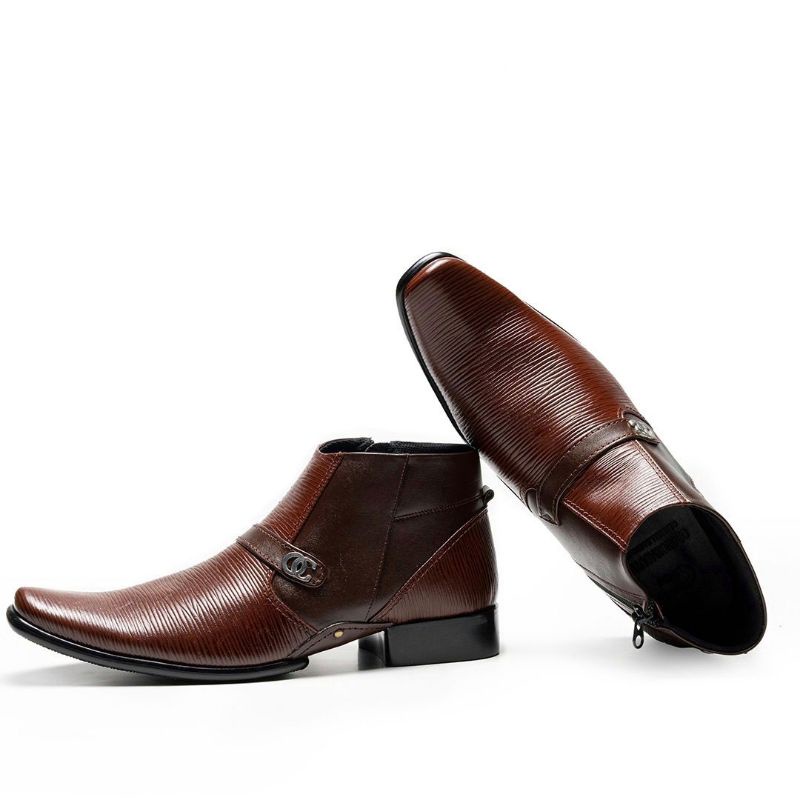 OC 605 Sepatu Kulit Kantoran Sepatu Kulit Casual