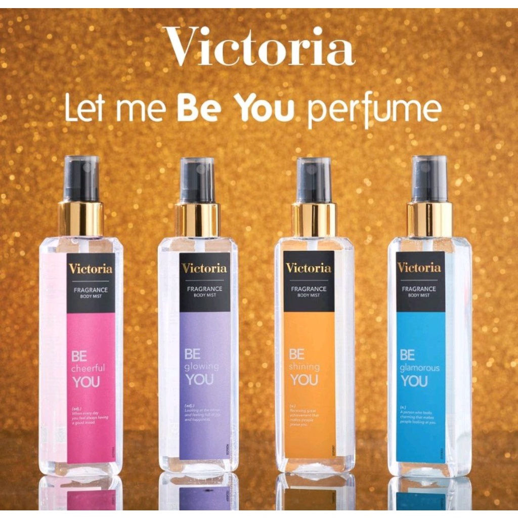 VICTORIA BODY MIST BE GLAMOROUS VICTORIA FRAGRANCE BODY MIST 100ML