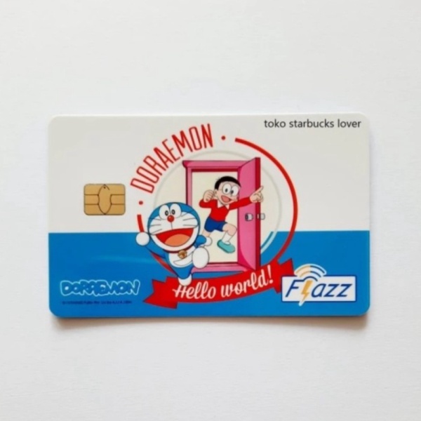 Dijual Kartu Flazz BCA Doraemon Limited
