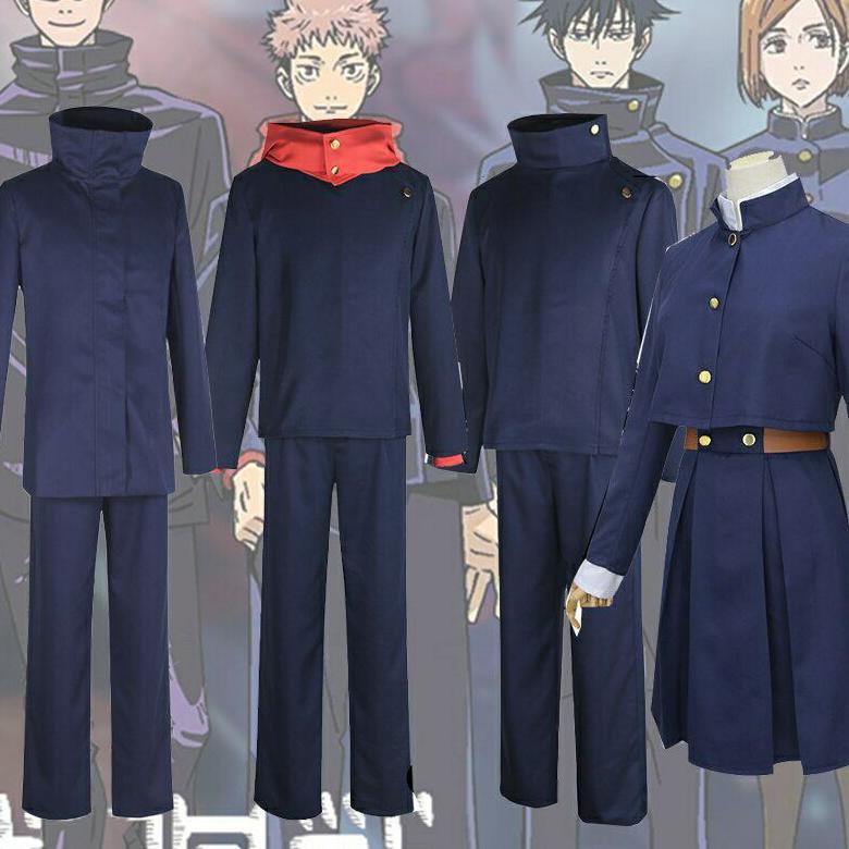 LARIS Kostum Anime Jujutsu Kaisen Gojo Satoru Yuji Itadori Best Quality