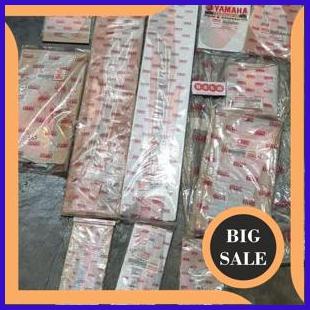 perkakas Striping Decal Set F1ZR 2003 Hitam-Orange Original YGP 140ZZ3