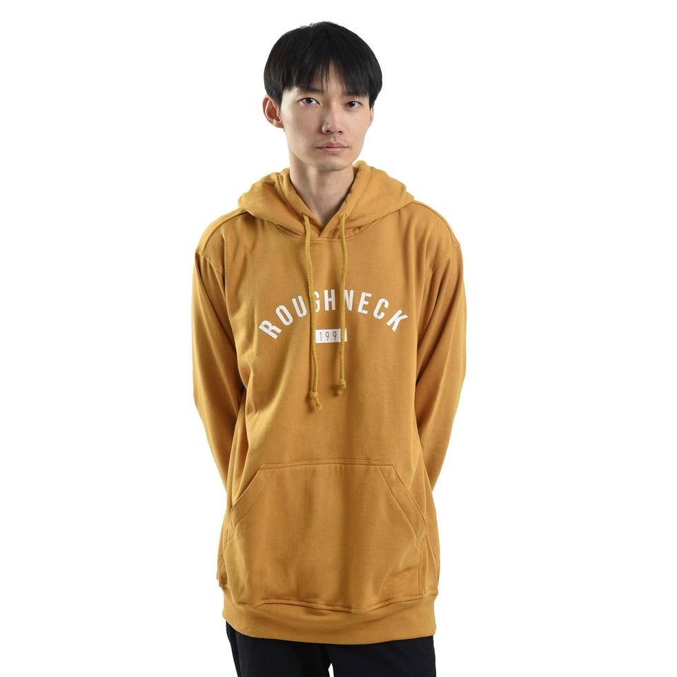 MURAH BANGET Roughneck H077 Mustard Sig 1991 White Hoodie