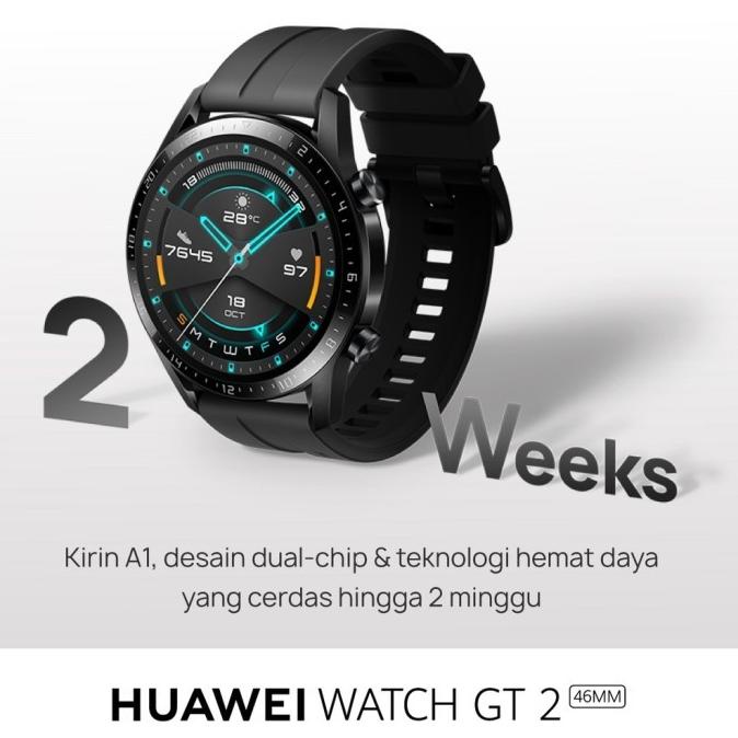 [Dijual] Huawei Watch Gt 2 46Mm Smartwatch Bubble.Beep