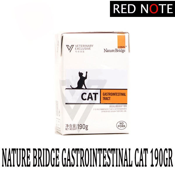 NATURE BRIDGE Gastrointestinal Wet Cat Food 190gr