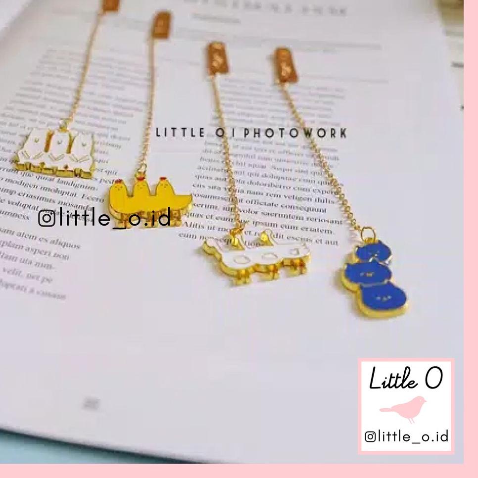 

[ART. 473789] Ownday Animal Chained Bookmark / bookmark lucu/ penanda buku