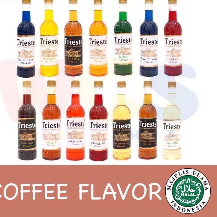 

Terlaris Syrup Trieste Premium - Varian Coffee Flavours - 650 ml