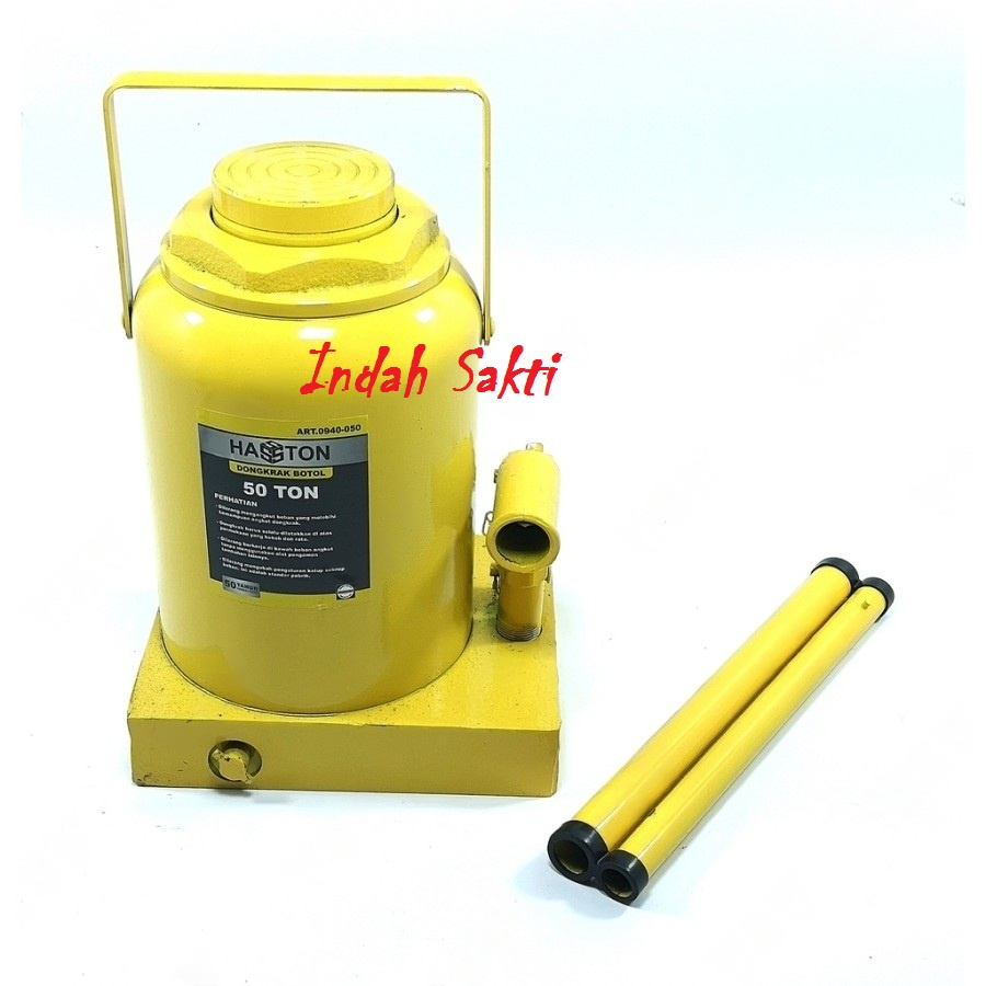 Dongkrak Botol Hidrolik Hydraulic Bottle Jack 100 Ton Hasston