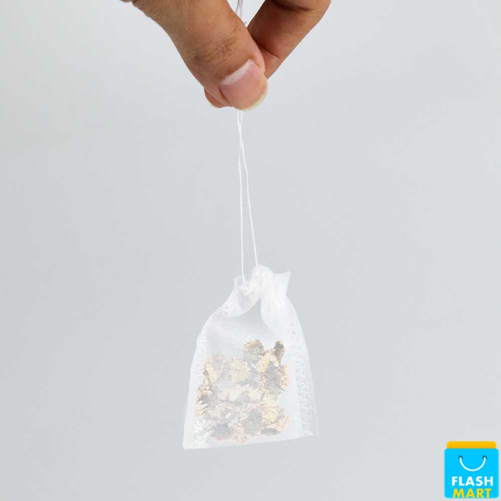 Flashmart Kantong Teh Celup Kosong Teabag 5.5x7cm 100 PCS - T110