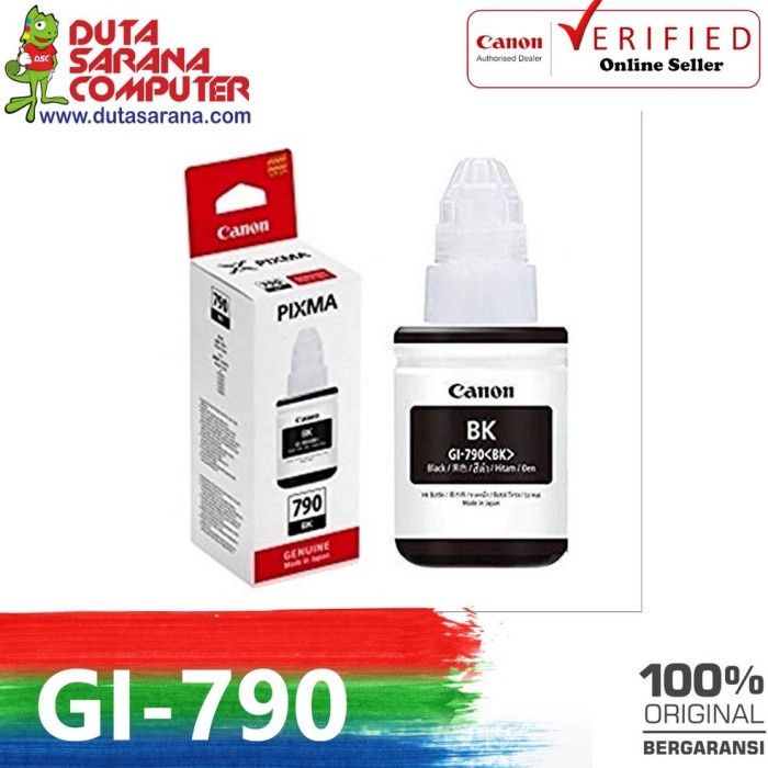 

Terlaris Cutting Original Version Canon Gi 790 Gi-790 Gi790 Gi 790 Gi-790 Gi790 Black