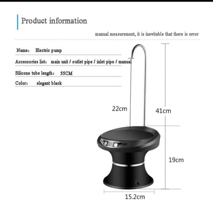 POMPA GALON ELEKTRIK FLECO F-P381 WATER DISPENSER BISA DI CAS