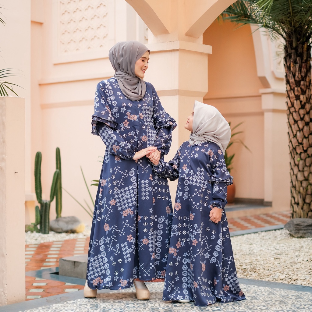 ANJANI FAMILY SET 2023 GAMIS KOKO SET KEMBAR COUPLE KELUARGA SARIMBIT LEBARAN