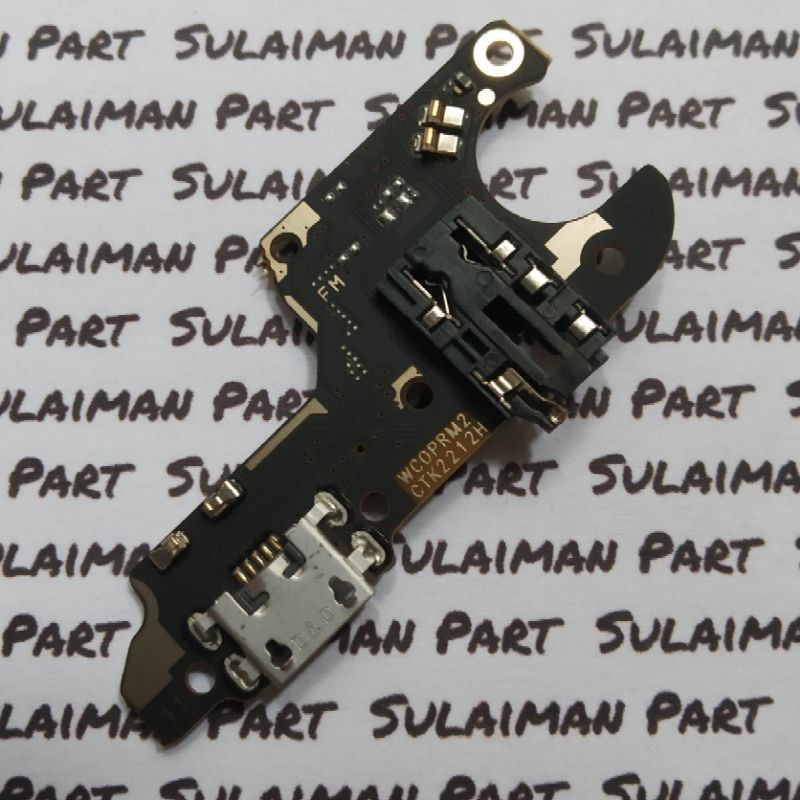 Papan Fleksibel Cas Charger Oppo A3S CPH 1853 / Realme 2 / Realme C1 + Mic Board Papan Cas