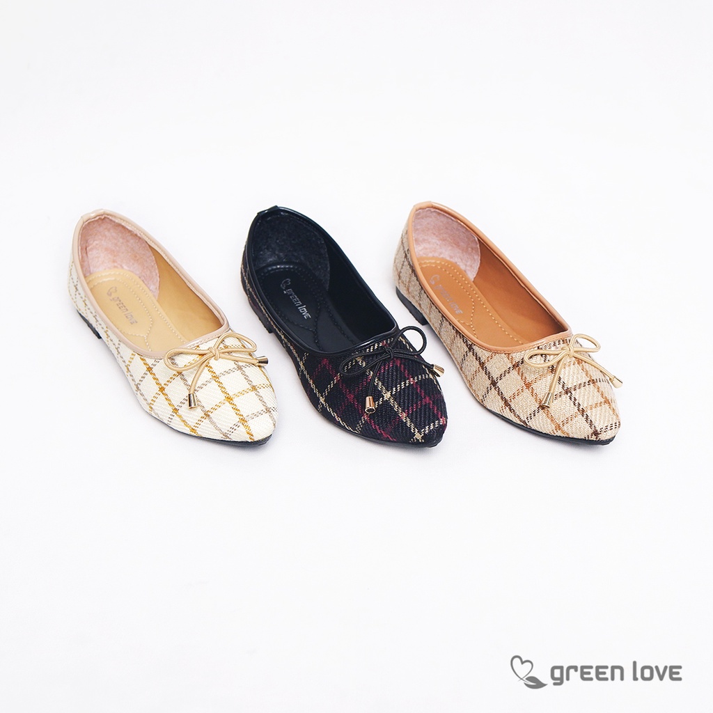 Green Love Sepatu Flat GRACE