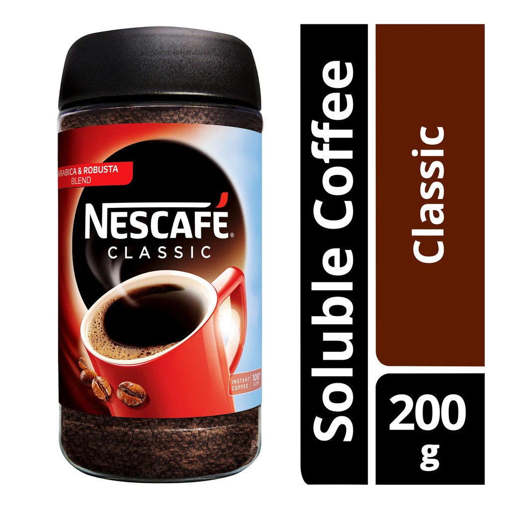 

NESCAFE CLASSIC JAR ERA 200gr