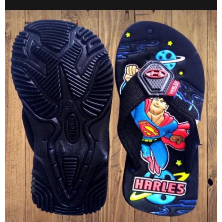 COD PALING MURAH -Sandal Karakter Anak Superman 28/37