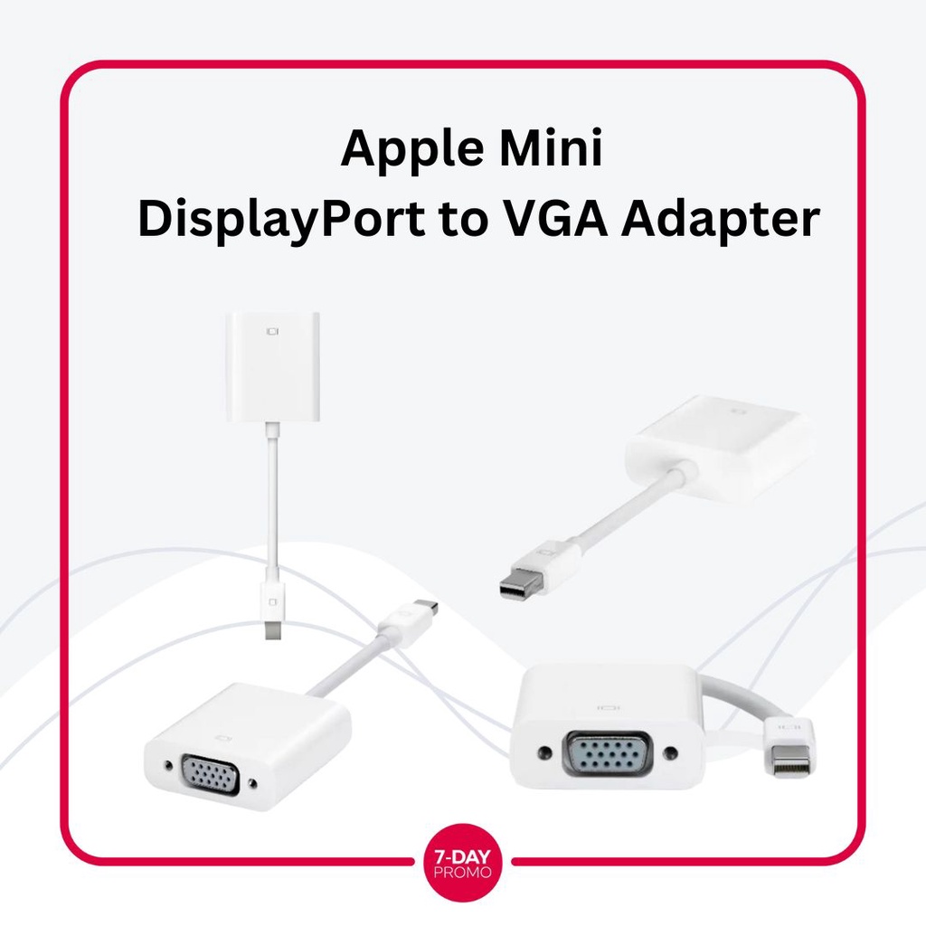 Apple Mini DisplayPort to VGA Adapter