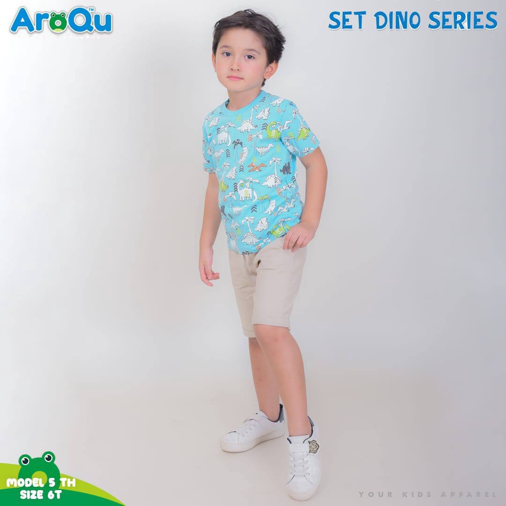 Setelan anak Set dino Fullprint by Aroqu