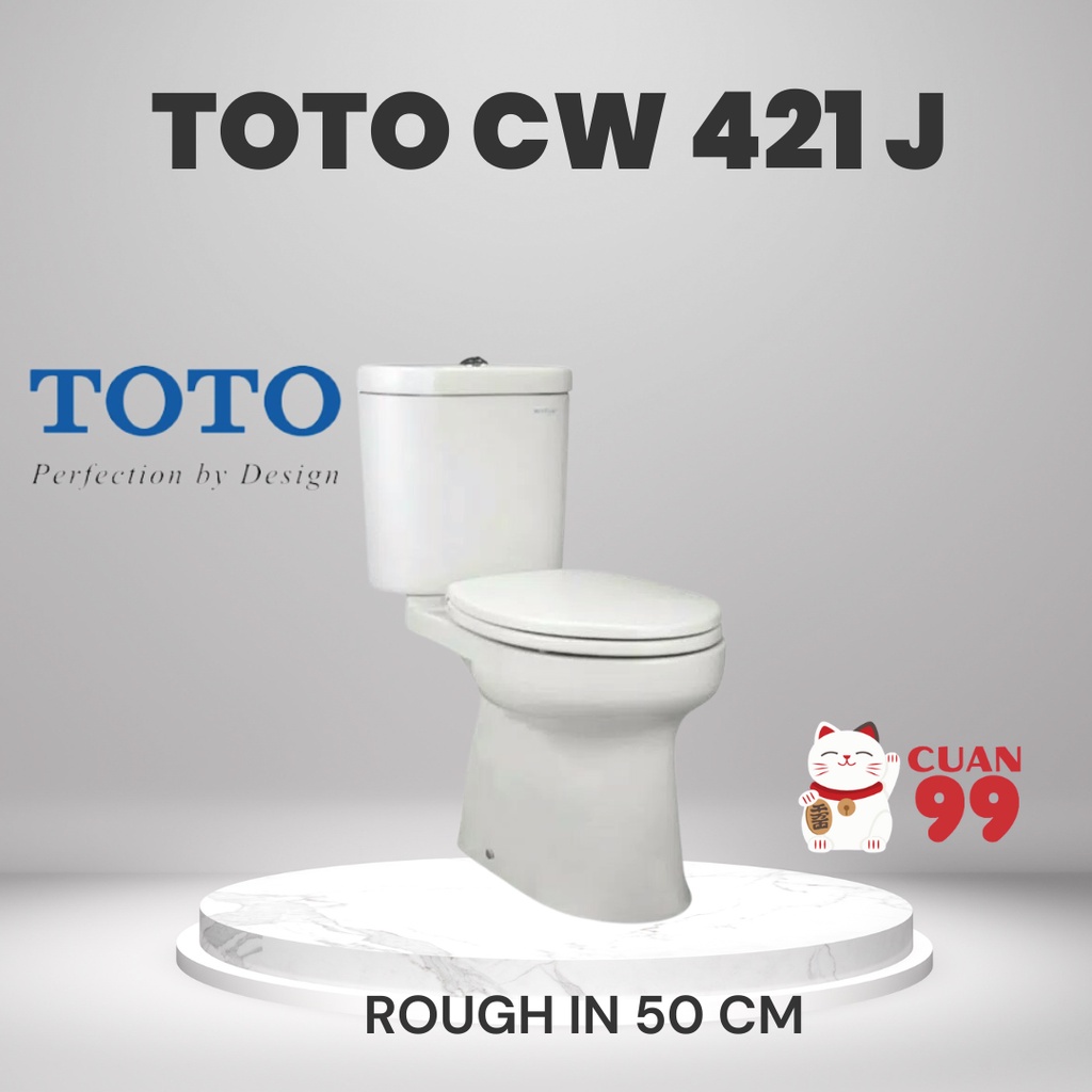 Closet TOTO CW 421 + ECO WASHER TCW 07 S ORIGINAL TOTO