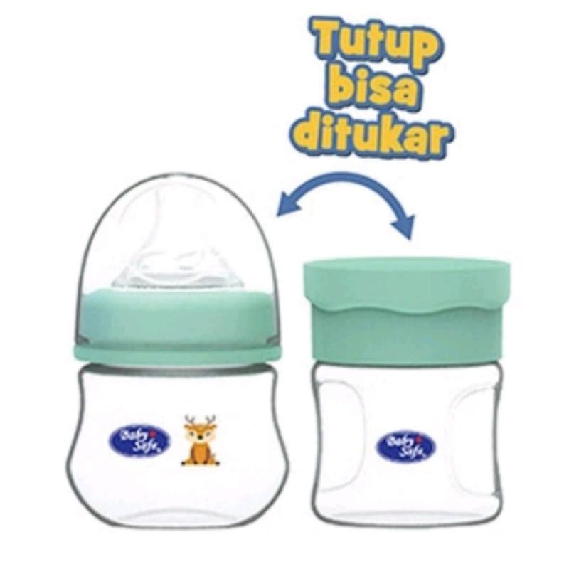 Baby Safe WNC2 Bottle Susu &amp; Container Set Isi 2 pc