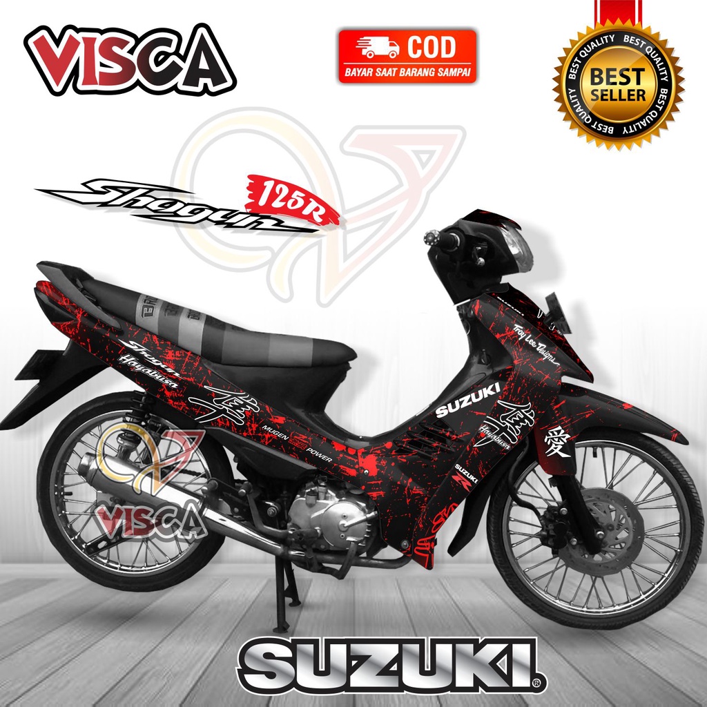 Decal Shogun 125 R Full Body Stiker Shogun 125 R Full Body Striping Shogun 125 R Full Body Hayabusa