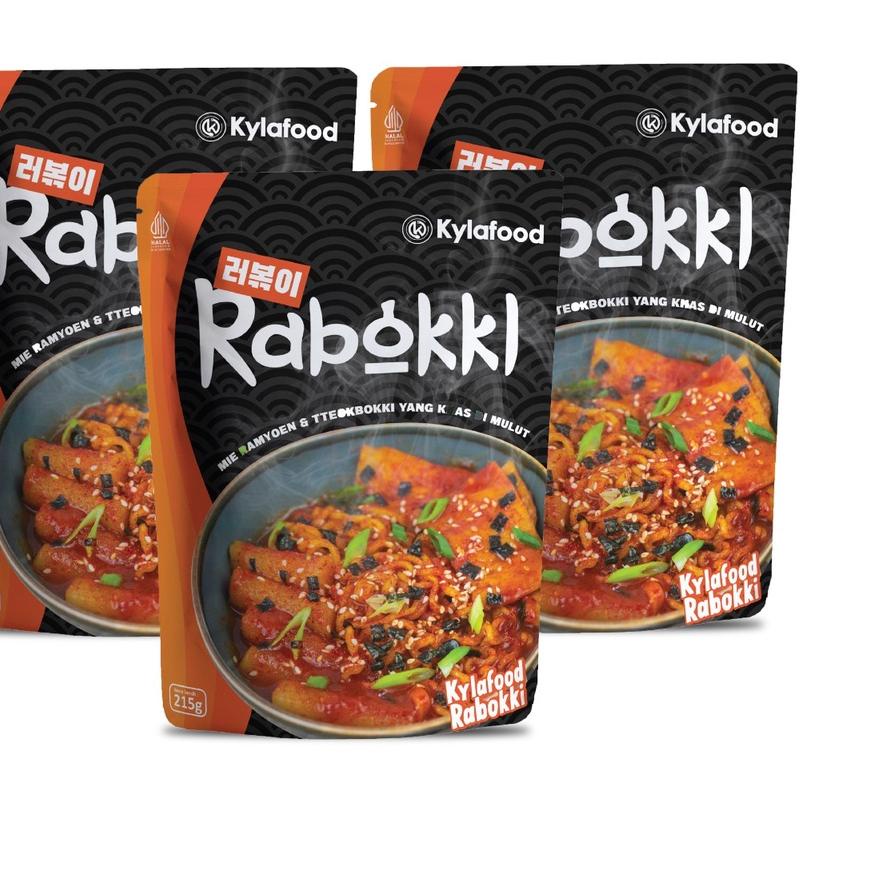 

➢ Kylafood Paket Daebak Rabokki ✥