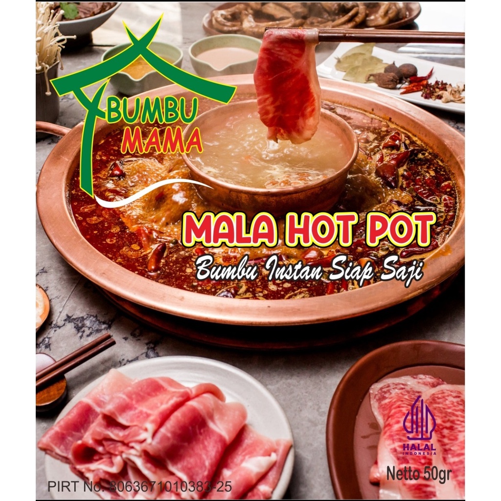 Bumbu Instan MALA Hotpot / Shabu 50 gram